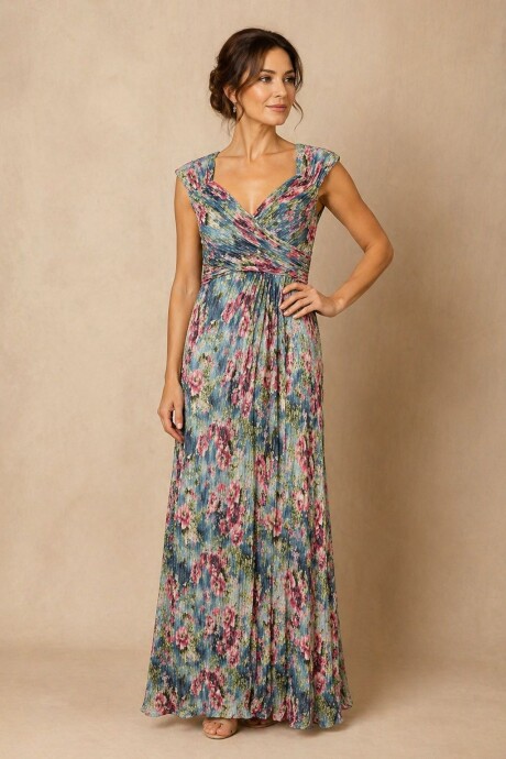 VESTIDO ADRIANNA Baby blue