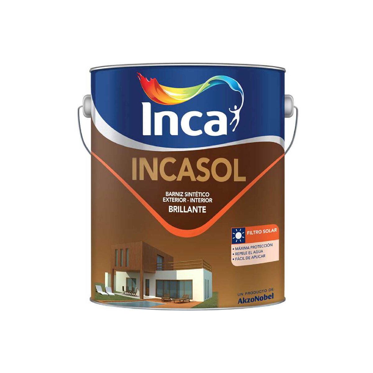 INCASOL BARNIZ SINTÉTICO INCOLORO 1L 