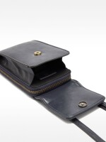 Bolsa Para Móvil De Trenzado Multicolor azul-marino