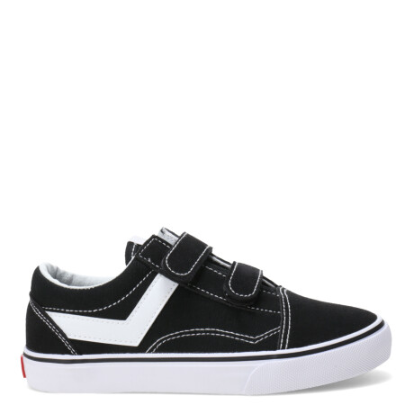 Championes Infantiles Pony Negro - Blanco