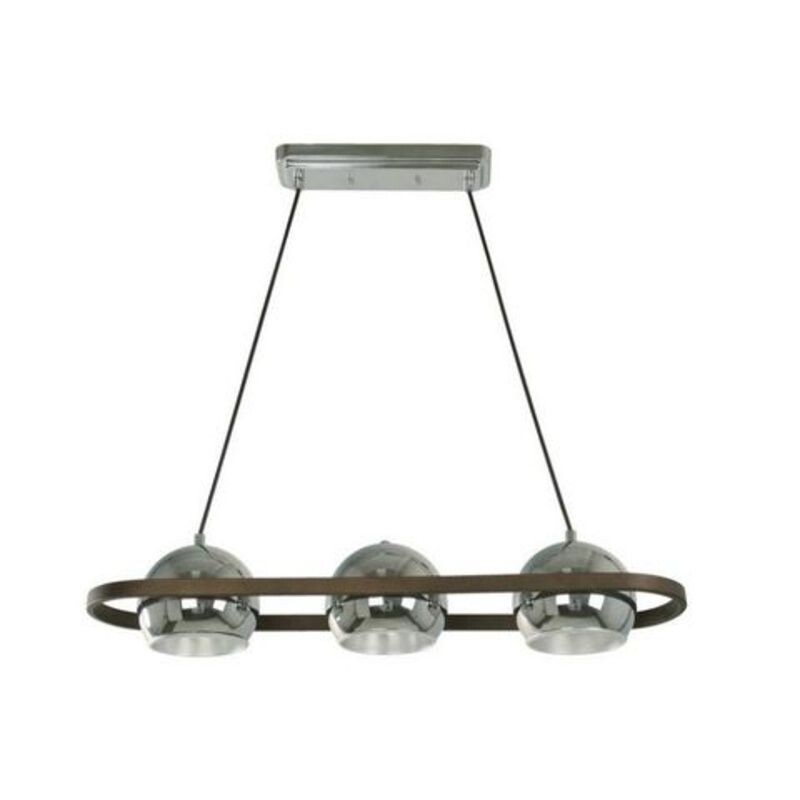 COLGANTE MOON 3L E27 CROMO COLGANTE MOON 3L E27 CROMO