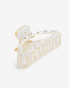 Broche Perla Broche Con Perlas - Blanco Nacarado/perlado