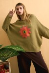 Sweater alma lavada verde