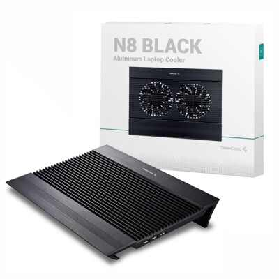 Bandeja notebook Deepcool N8 negra Bandeja notebook Deepcool N8 negra