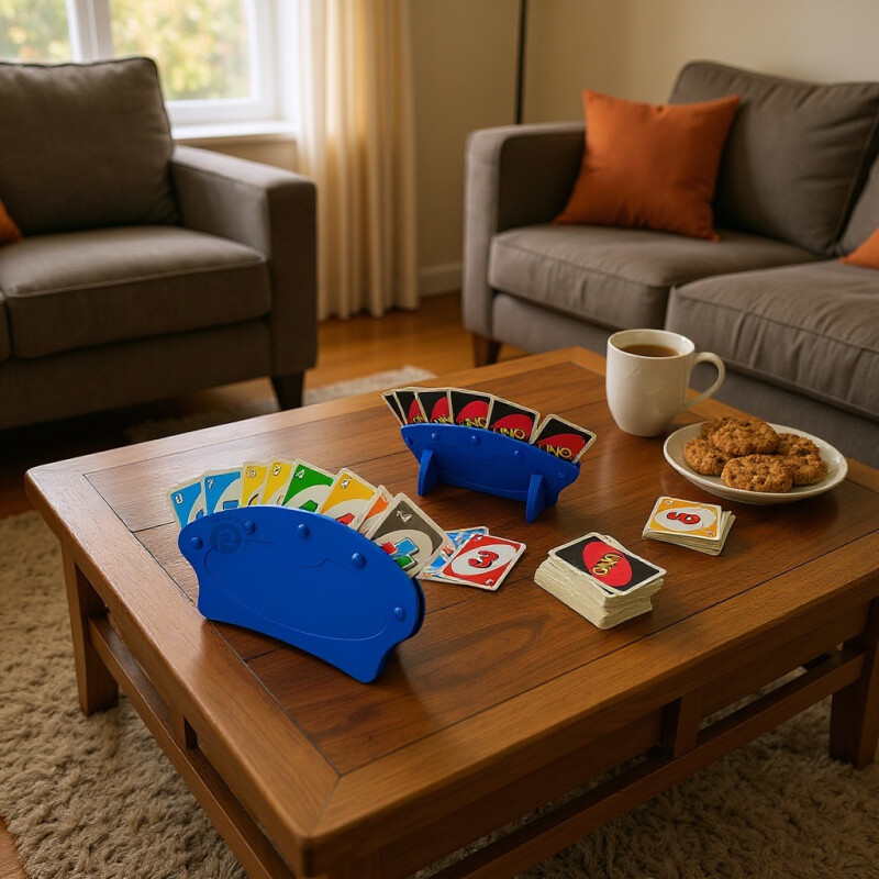 Set X2 sujetador de cartas ayuda mano cartas ergonomico Sin Color