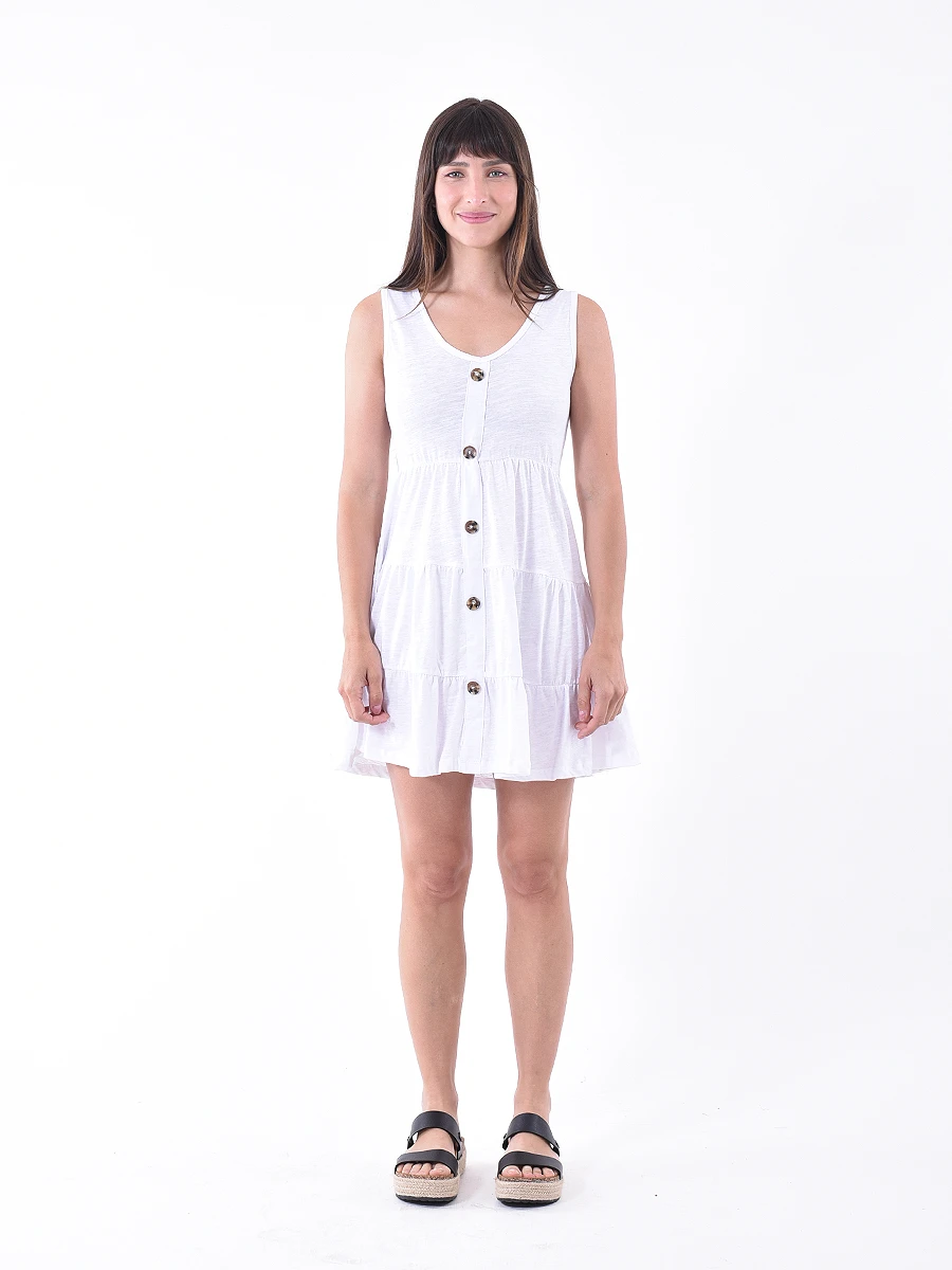 VESTIDO CURRY - BLANCO 