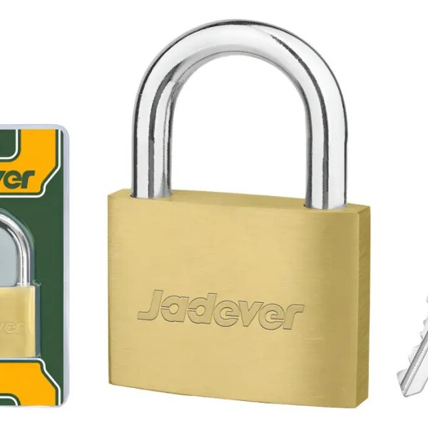Candado Latonado Dorado 60mm Jadever Candado Latonado Dorado 60mm Jadever