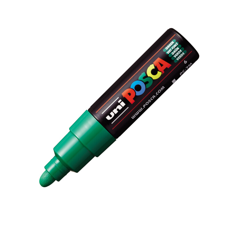 MARCADOR UNI POSCA 5 MM VERDE MARCADOR UNI POSCA 5 MM VERDE