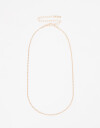 Collares Cortos Metal Collar Corto Delicado Orgánico - Dorado Oro Rosa