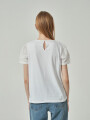Remera Arboletes Blanco