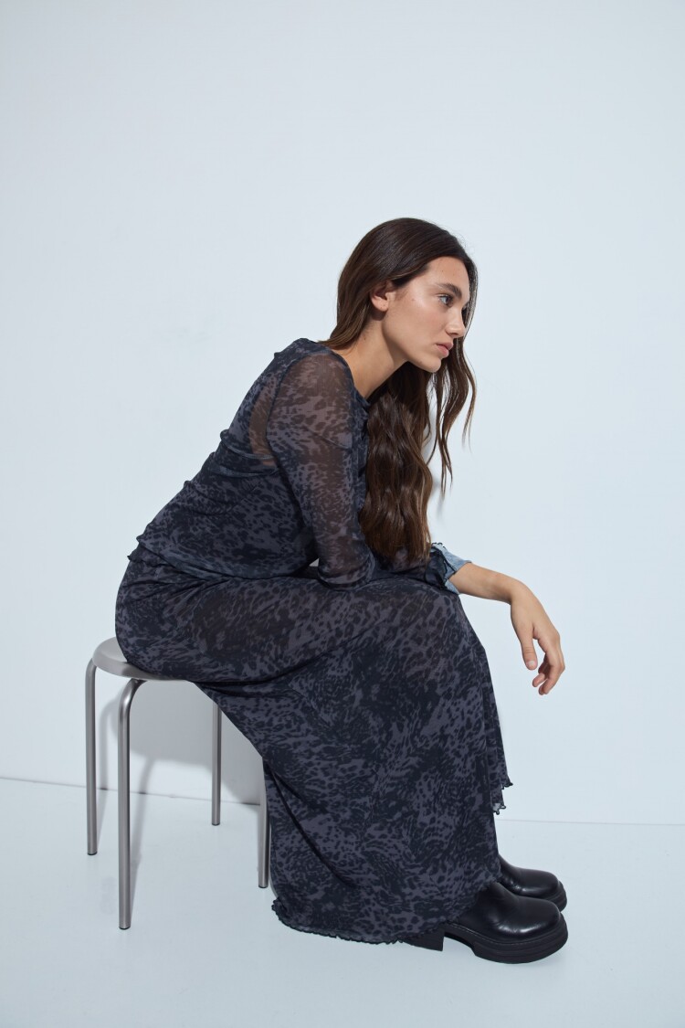 TOP PIETRO Animal Print