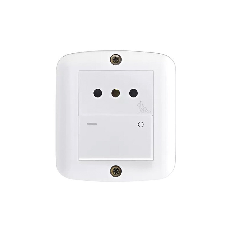 CAJA EXTERIOR CON INTERRUPTOR BIPOLAR 2PT Caja Exterior con Interruptor Bipolar + Toma 2P+T Atenea Blanco