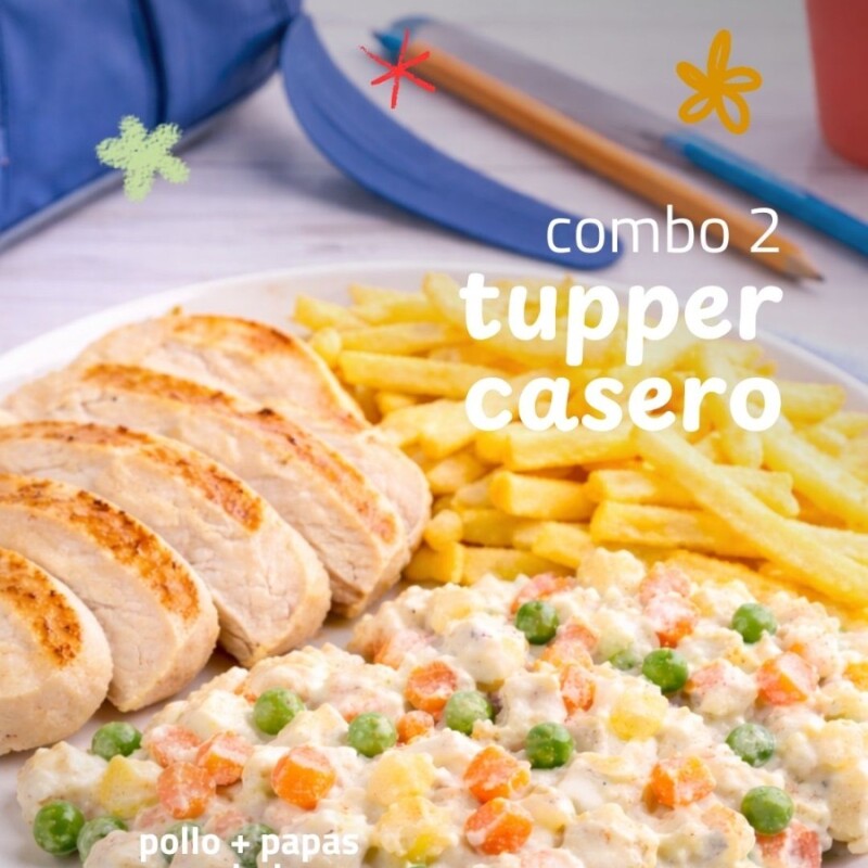 VUELTA A CLASES - PACK TUPPER FÁCIL - RINDE HASTA 4 COMIDAS ADULTO VUELTA A CLASES - PACK TUPPER FÁCIL - RINDE HASTA 4 COMIDAS ADULTO