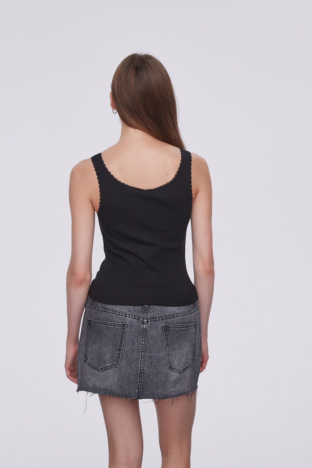 Musculosa Flam Negro