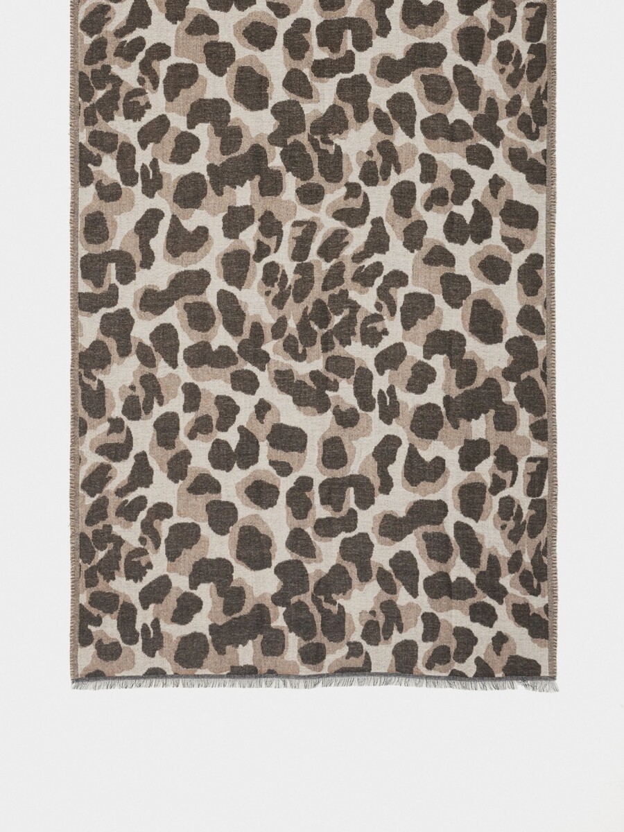 Pañuelo Estampado Animal multicolor