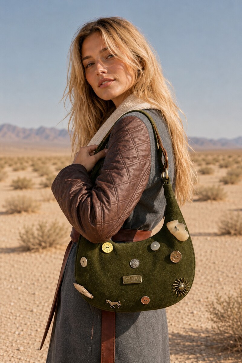 Deleite Multi Tachas Bag Verde Musgo