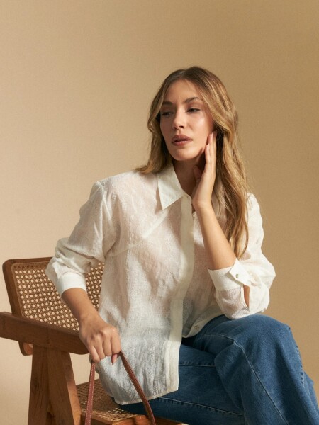 CAMISA ALLIE VERA BLANCO