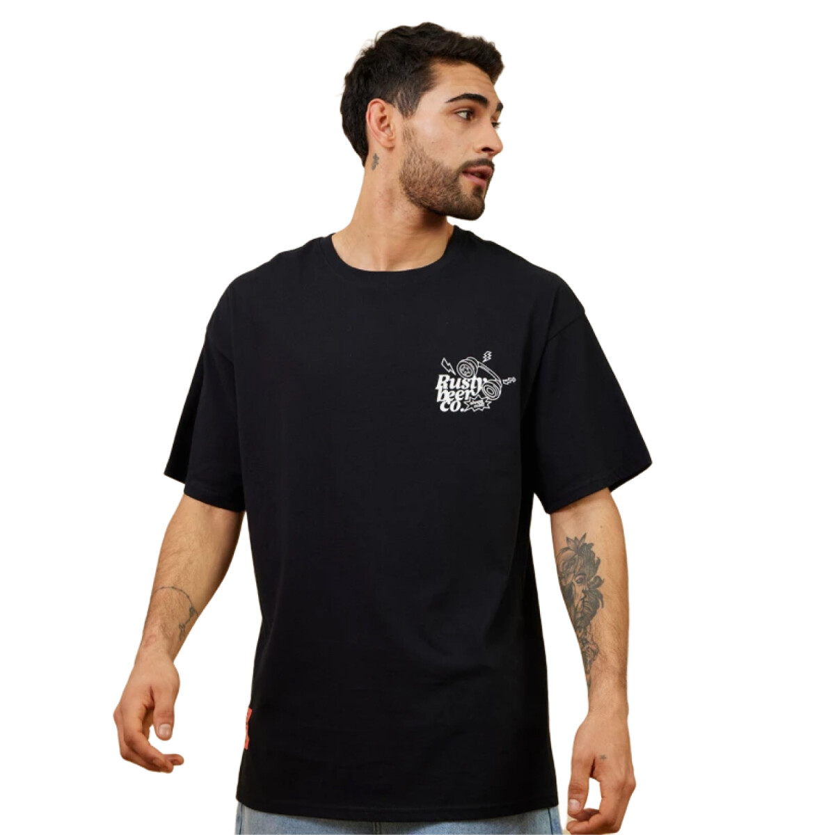 Remera Rusty Jucar - Negro 