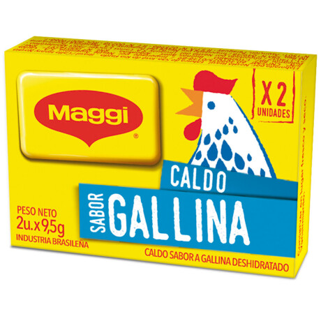 CALDO DE GALLINA MAGGI X 2 CALDO DE GALLINA MAGGI X 2