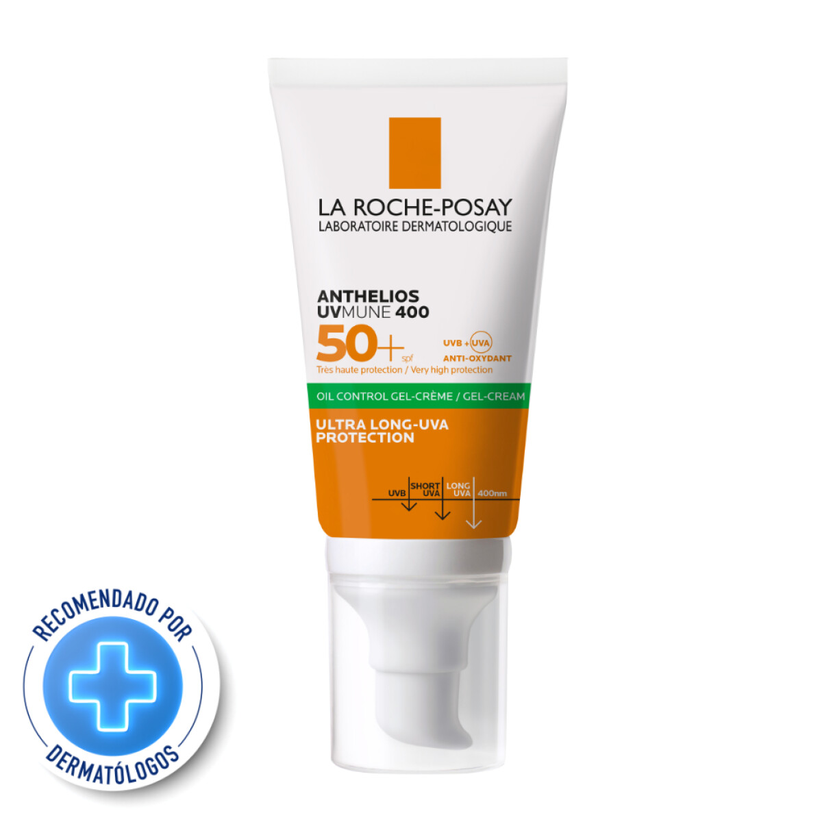 Protector Solar La Roche-Posay Anthelios UVMune 400 Gel Crema FPS50+ 50ml 