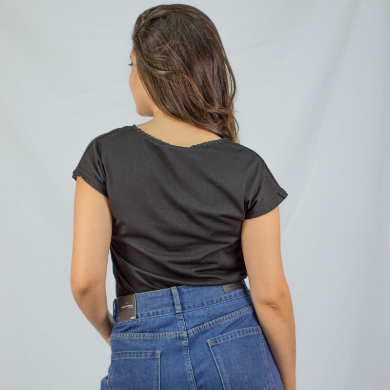 Remera Lumière Black