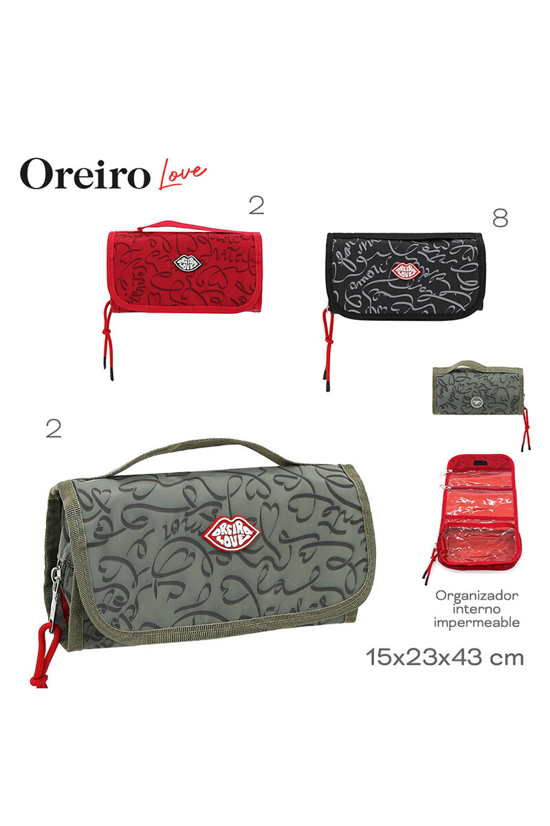 Necessaire Las Oreiro Negro
