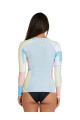 Bahia Front Zip Rash Vest · Manga Larga Sundae
