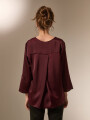 Blusa Litien Cereza Oscuro