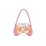 Bolso Para Mujer K.G. Double-D Shoulder Blanco/Rosa