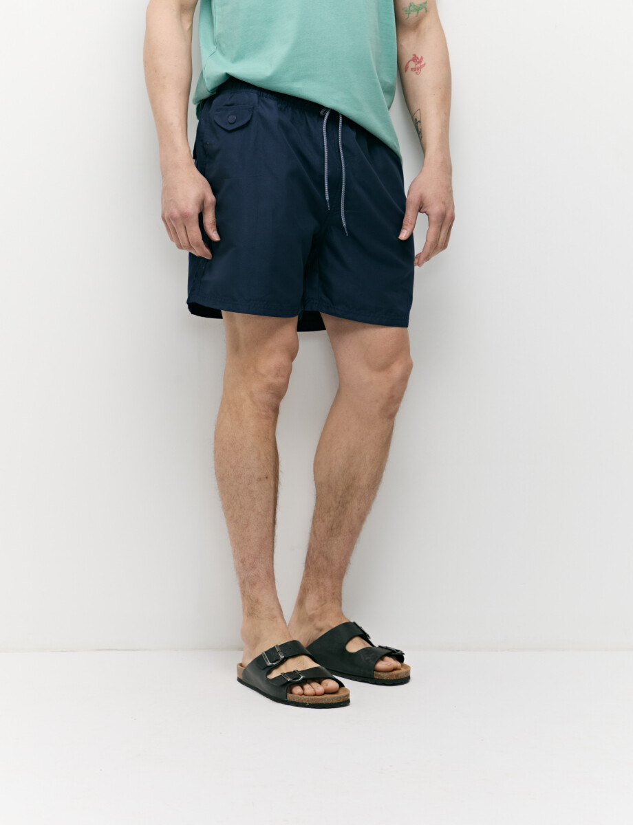 450400 SHORT DE BAÑO CHRIS Azul Oscuro