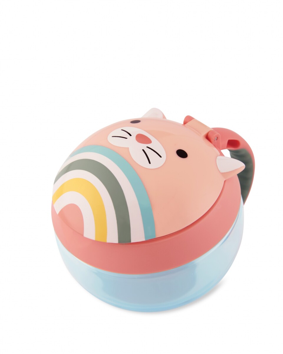 Tupper de snacks, diseño gato 