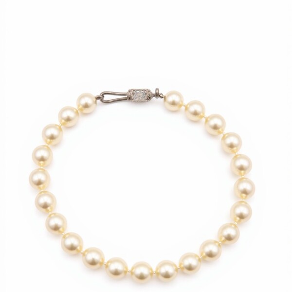 Pulsera perlas - Plata 925 - perla española de cultivo - sin piedra - PU3905 conperla
