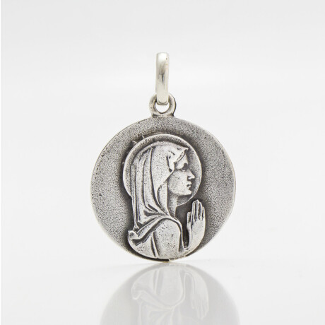 Medalla religiosa de Plata 925 Virgen Niña