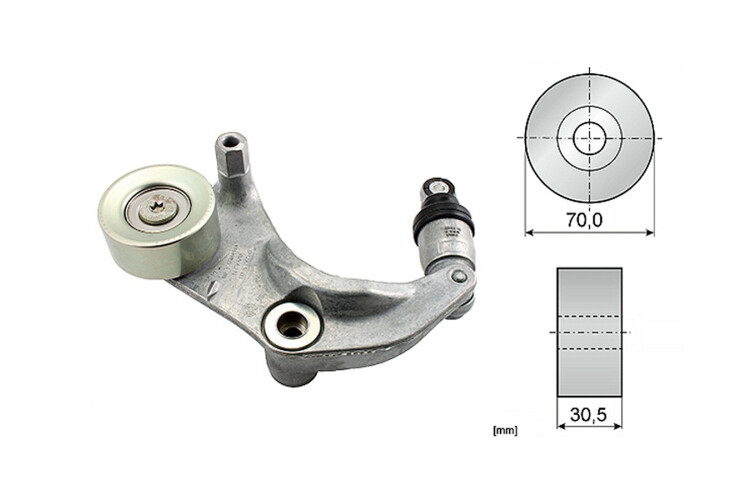 Tensor De La Correa Honda Civic 01-05 Tensor De La Correa Honda Civic 01-05