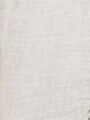 Blusa 100% lino con broderie y brillo blanca