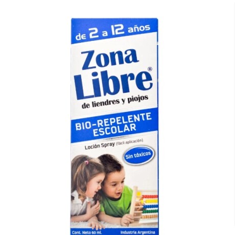 Zona Libre Bio-repelente escolar loción spray 60ml Zona Libre Bio-repelente escolar loción spray 60ml