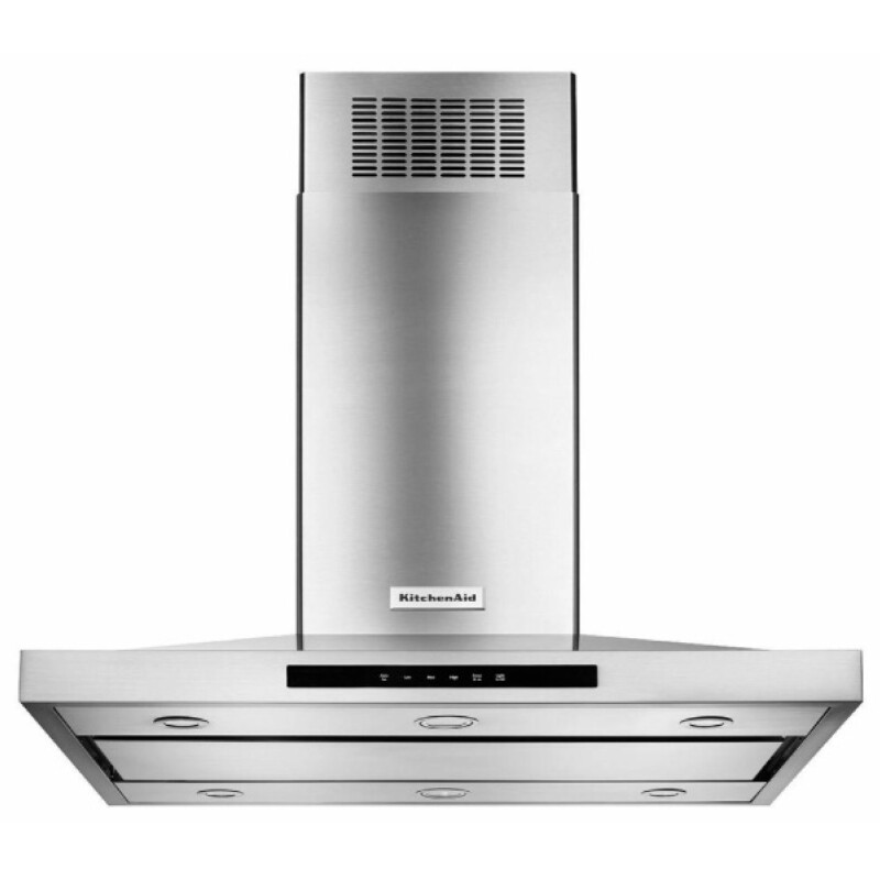 EXTRACTOR DE GRASA KITCHEN-AID, 36"-90CM, TIPO ISLA 001
