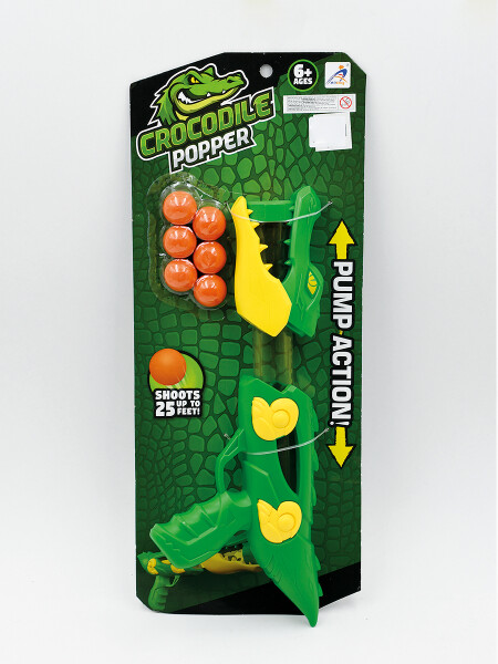 PISTOLA COCDRILO VERDE