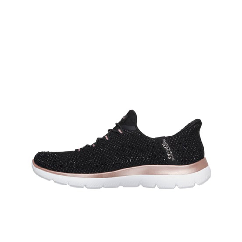 Championes Slip-Ins: Summits - Brilliant Shine Negro
