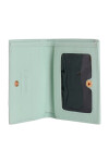 BILLETERA CORTA CUERO VERDE AGUA BILLETERA CORTA CUERO VERDE AGUA