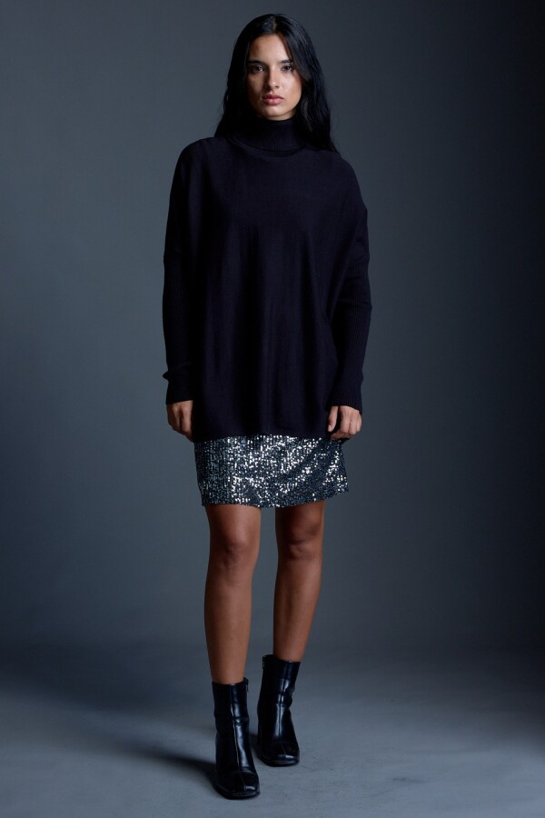 Polera Oversize NEGRO