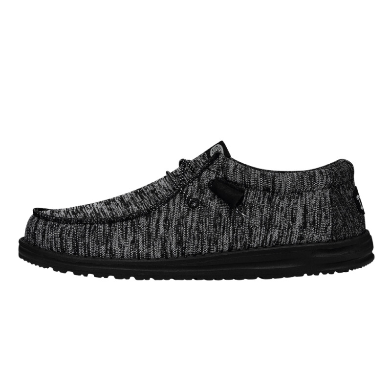Alpargatas Wally Sport Knit Hombre Black/black