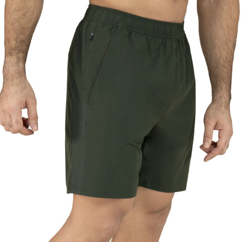 SHORT MEN POLY/SPX EVERLAST 7" TERRA GN M6 GREEN