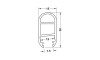 Perfil perchero de aluminio para cinta led Perfil Perchero De Aluminio Para Cinta Led