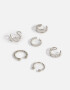Bijou Cuff De metal Set De Cuffs - Plateado