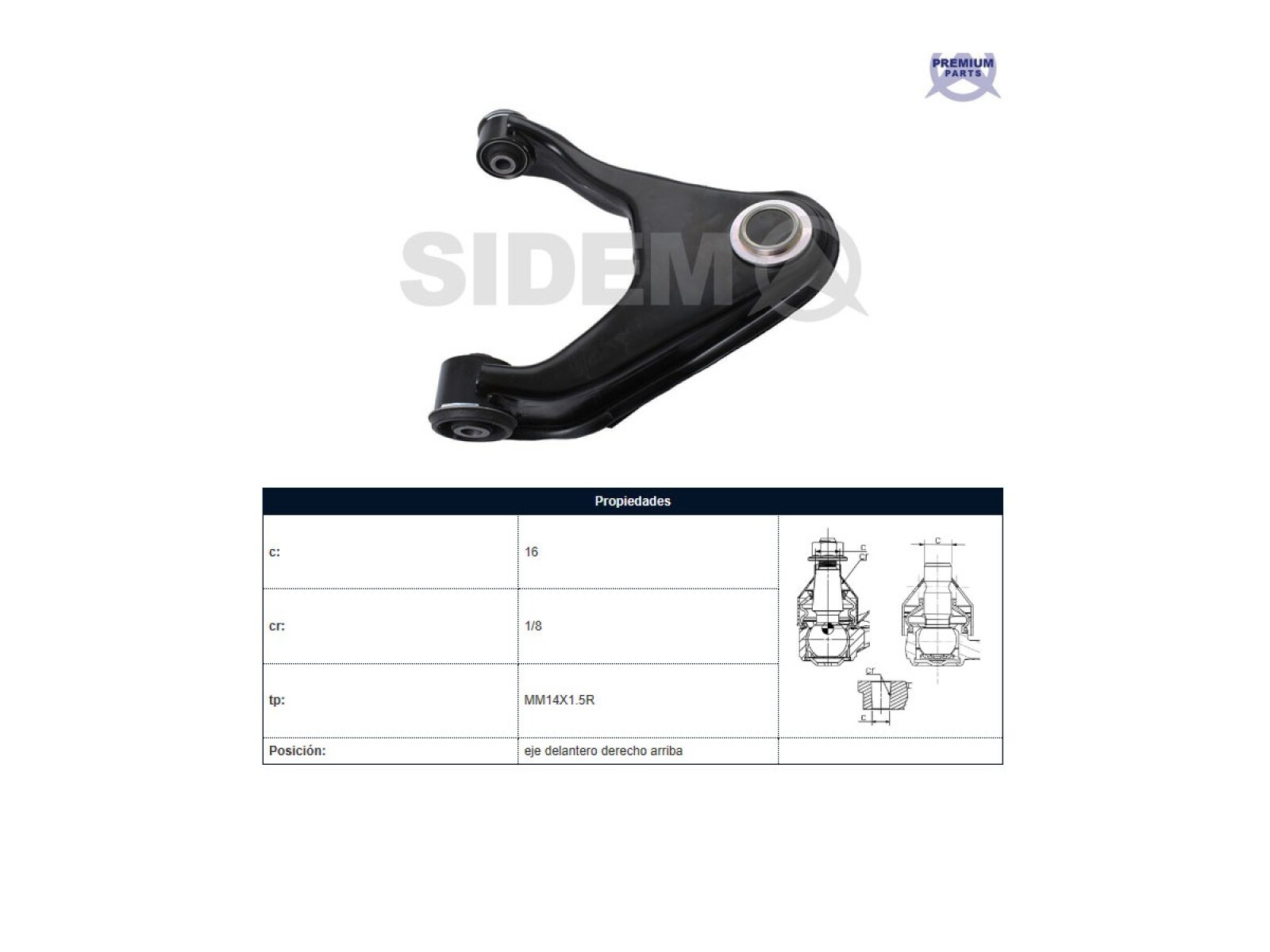 Parilla De Suspension Delantera Mitsubishi L200 15-25 Der 