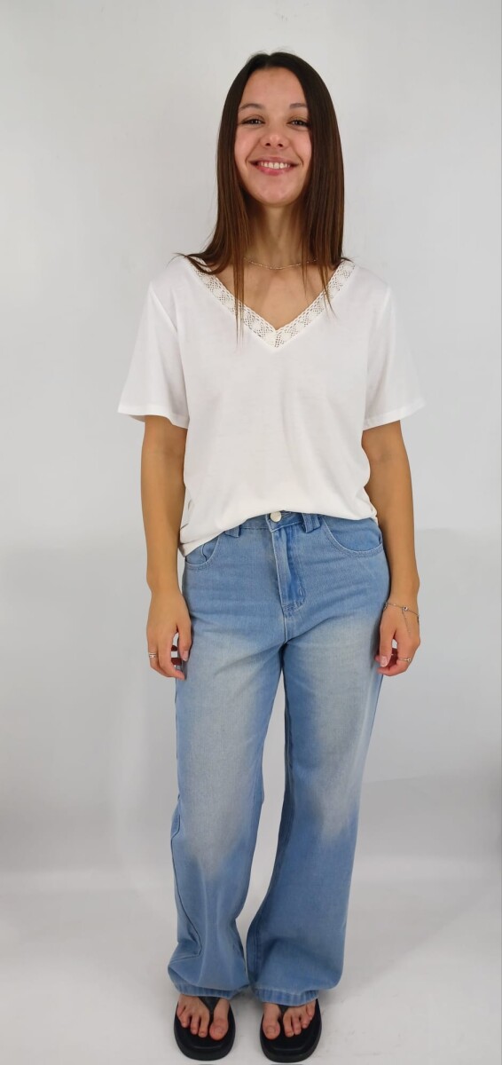 T-SHIRT WANNA 2430 - BLANCO 