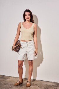 Bermuda Denim Nácar