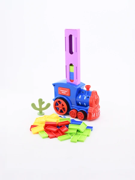 TREN DOMINO 60 PIEZAS MULTICOLOR