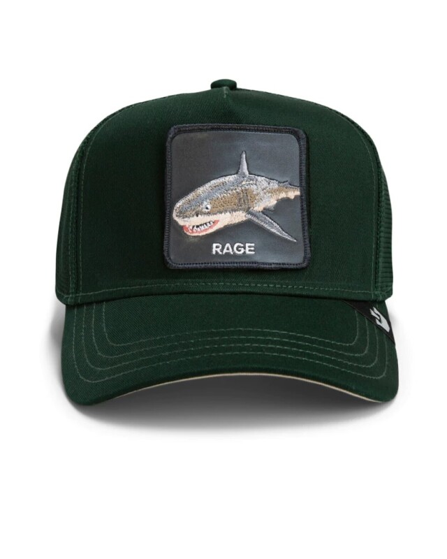 Gorra Goorin Bros Trucker Baseball - The Rage Shark Verde